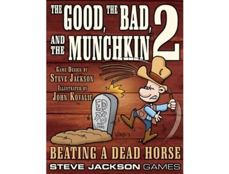 Jogo de Tabuleiro STEVE JACKSON GAMES The Good, the Bad, and the Munchkin 2 (Inglês - Idade Mínima: 10)