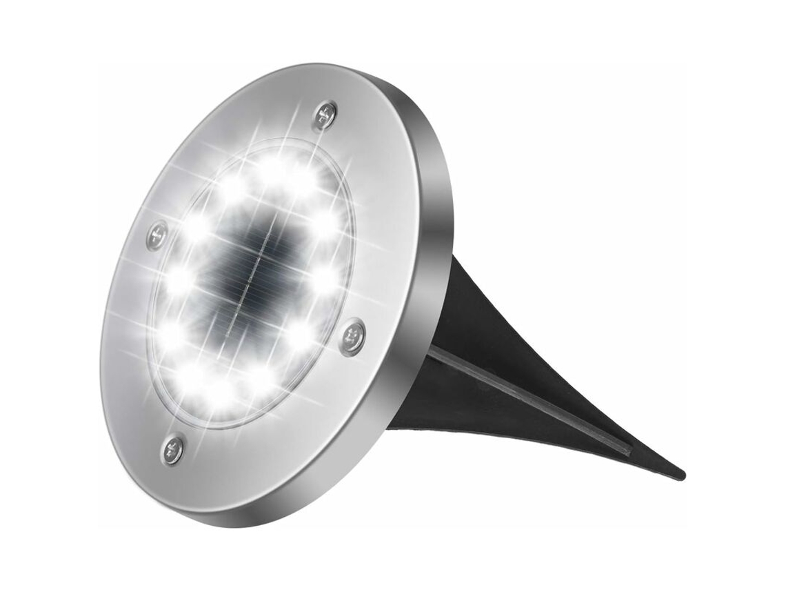 Holofote solar LED AQUAFORGE, 12 LEDs, IP65, 6000K
