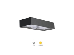 Aplique Solar Led Meloy Com Crepúsculo E Sensor De Movimento 6w 4000k Ip65 Gsc