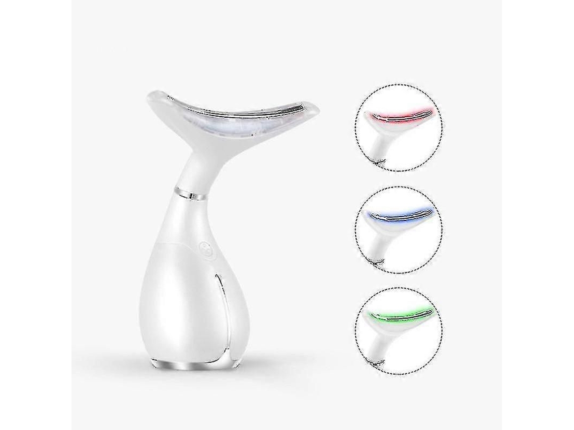 Masajeador Facial para Mulheres, Kit de Massagem Elétrico Branco GOKOCO