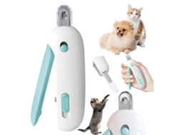 Tesoura de unhas ajustável YANYXR para pets com lixa integrada para todos os tamanhos