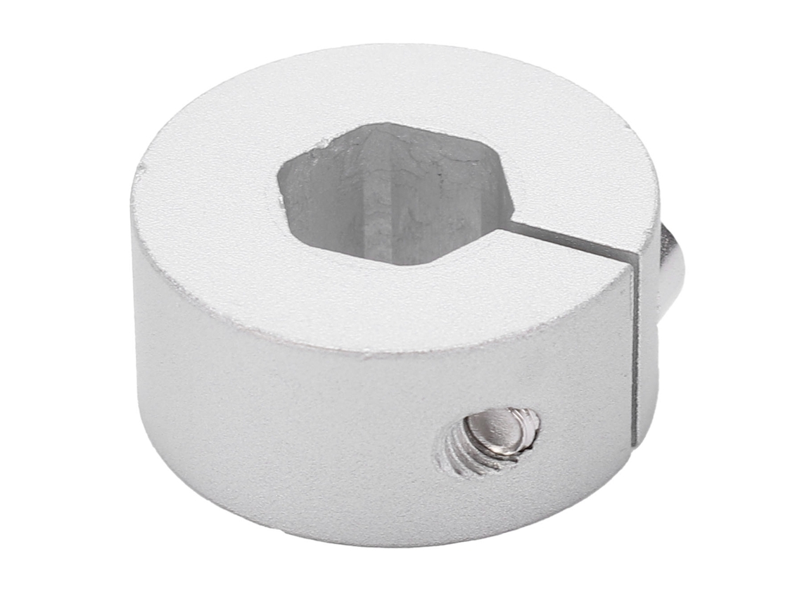Anel Fixador De Eixo Hexagonal Em Alumínio Para Acessórios Robóticos 4910-1026-4012 (12mm)