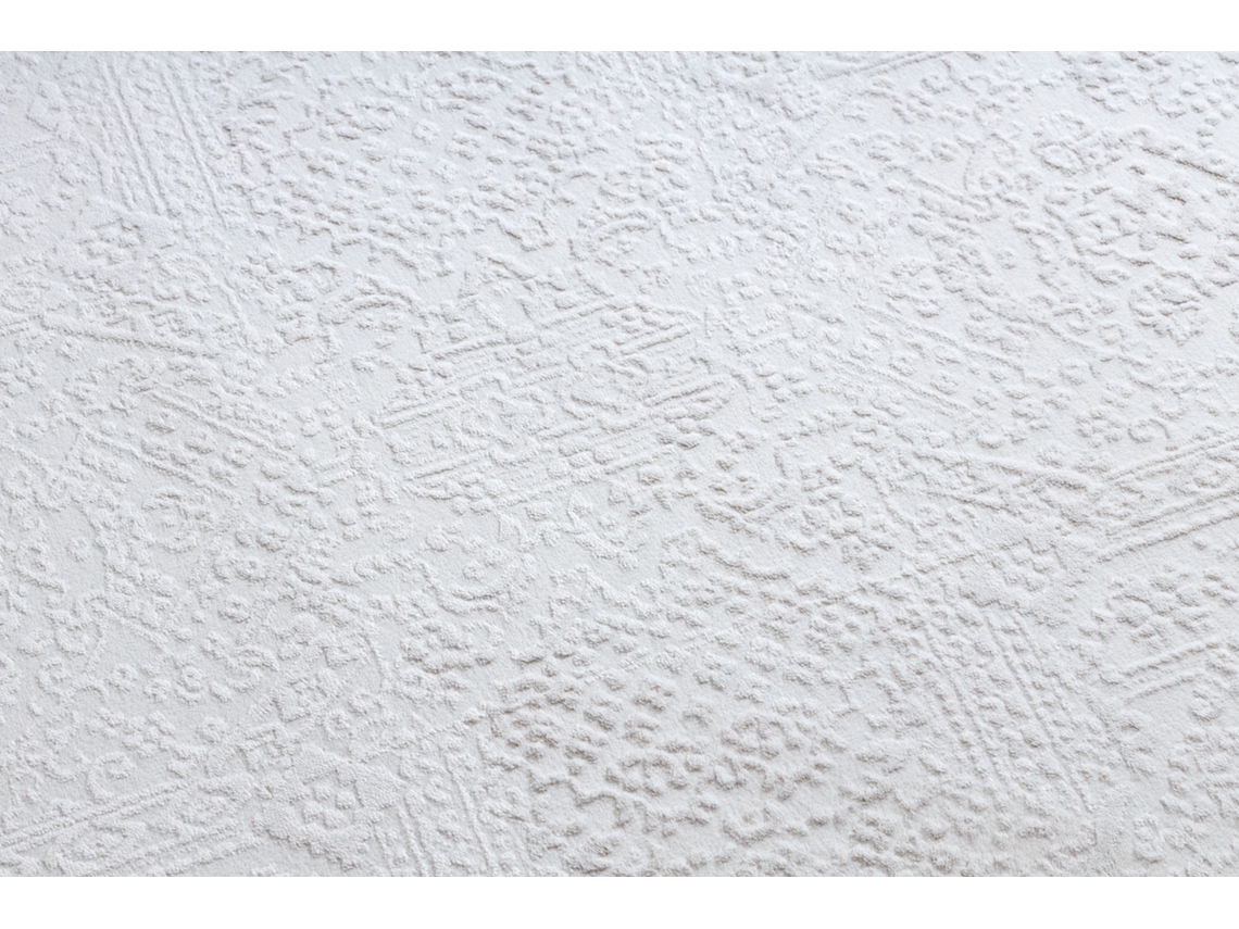 Tapete Acrílica Palacio 1587 Ornament Marfim/Branco (140 x 190 cm)