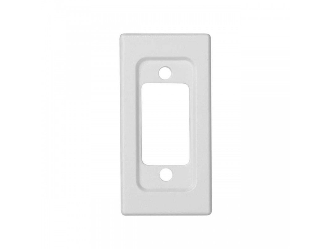 Placa K45 Para 1 Conector Sub D9 Branco Neve Simon K100/9