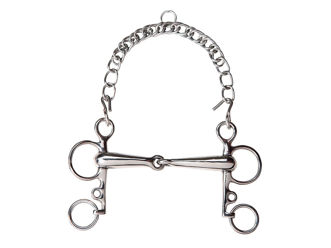 Broca Pelham de Fósforo Oco com Porta 110 Mm Prateado 135 Mmfeeling