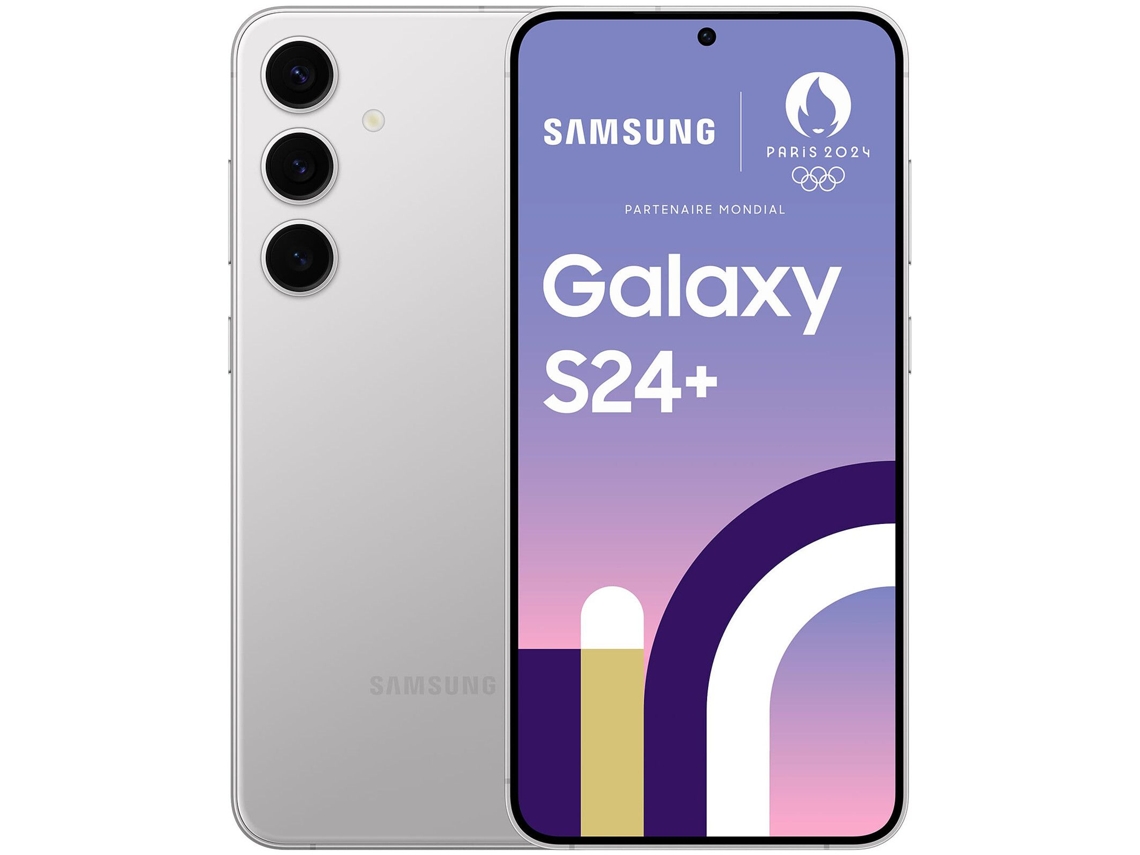 Smartphone SAMSUNG Galaxy S24 Plus Dual Sim (Recondicionado Como Novo - 256 GB - Cinzento)
