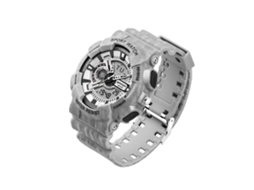 Reloj Electrónico Deportivo Multifuncional Impermeable Con Doble Pantalla (gris)
