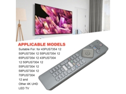 Controle Remoto de Tv EOOCOO (com Função de Voz, para Phil)