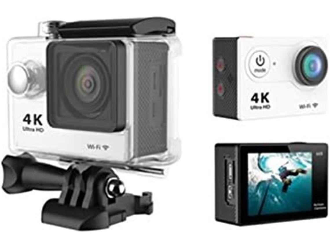Câmera de Ação H9r com Estabilização de Imagem, 12mp Ultra Hd, Lente 30m, Tela Lcd 2"(h9 0ption2 SFUSHOS