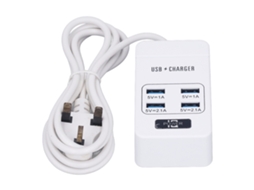 Laxiscreed Tomada Usb Com Carregamento Rápido E Design Compacto Para Transporte Fácil