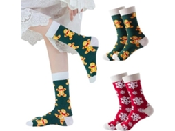 Sapatos De Natal 2 Pares - Sapatos De Natal Engraçados/modestos - Multicor/simples - Confortáveis/terceirizados - Respiráveis/elastoméricos - Perfeito
