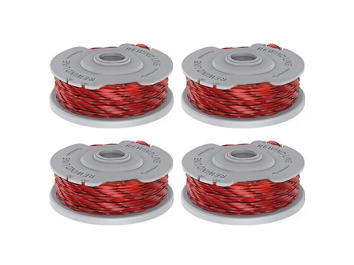 Conjunto De 4 Bobinas De Fio Para Cortador De Grama Flymo Contour Xt E Contour 500xt, Fly047 510747890