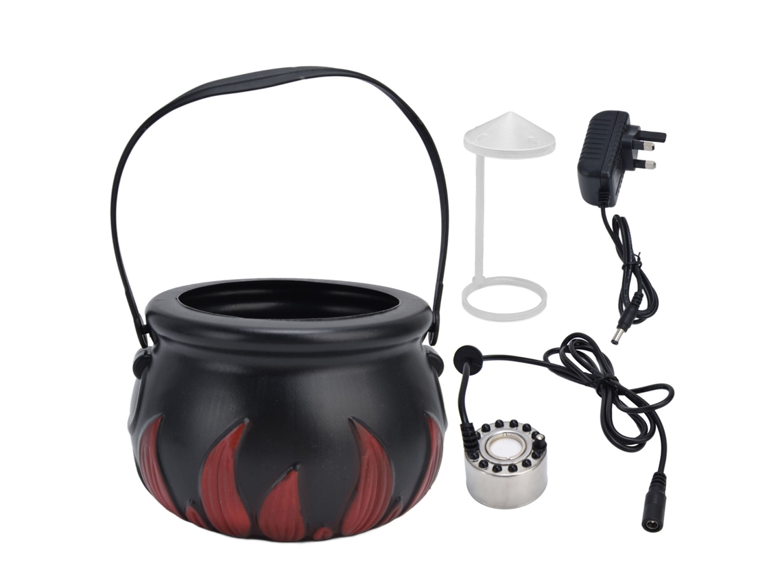 Luminária ambiente LED atomizada decorativa e colorida de 2026 para o Halloween, luminária de teto festiva.