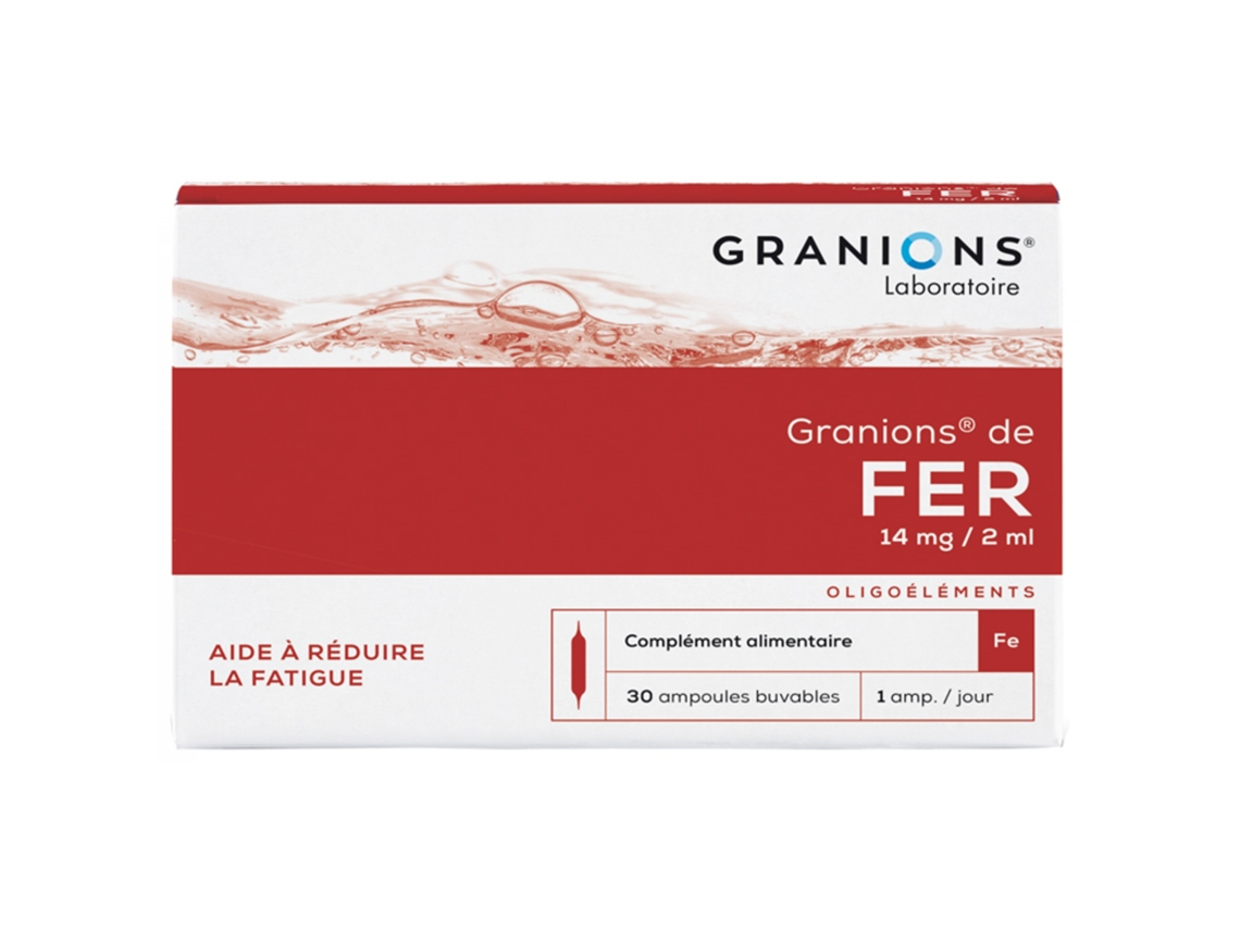 Ferro 30 Ampolas GRANIONS