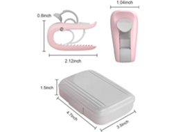Lurelia Correias Para Lençol 6 Peças Abs Antiderrapante Resistente Seguro Edredom Colcha Cortina
