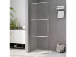 Vidaxl Divisória De Chuveiro 115x195 Cm Vidro Transparente Esg