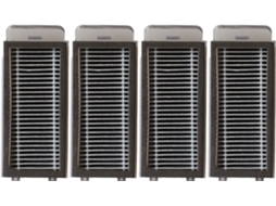 Kit Com 4 Filtros Hepa Para Aspirador Robô Dreame X50 Ultra/l40s Pro