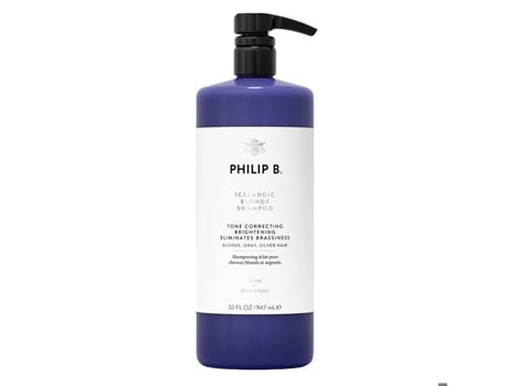 Condicionador Philip B Icelandic Blonde 947ml Après Shampooing Anti Amarelamento