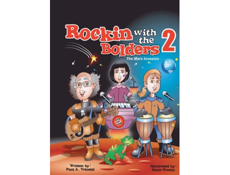 Livro Rockin with the Bolders 2 The Mars Invasion de Paul Trinetti (Inglês)