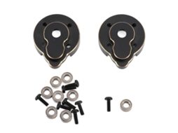 Conjunto de 2 Capas Externas de Contrapeso de Cobre para Carro RC Hobbyplus 1/18 4WD S/MARCA
