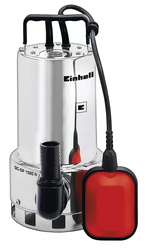 Bomba de Água Submersível para Águas Residuais EINHELL GC-DP 1020 N