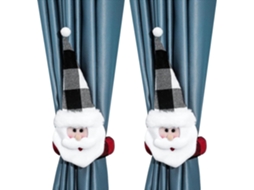 Peças De Presilhas De Cortina Natalinas Para Cortina Com Tema De Natal Aquaforge