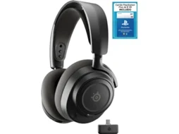 Auscultadores Gaming STEELSERIES Arctis Nova 7 Wireless Gen 2 (Over Ear - Preto) + Oferta Playstation Plus Card