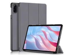 Capa De Couro Para Tablet For Honor Pad X9 / X8 Pro 11.5 Custer Pure Color Com Suporte Triplo