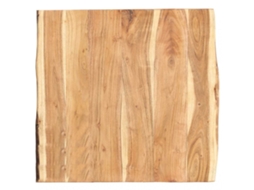 Vidaxl Tampo De Mesa 58x(50-60)x3,8 Cm Madeira De Acácia Maciça