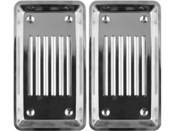 2 Bandejas De Aço Inoxidável Para Ferramentas De Nail Art - Recipiente