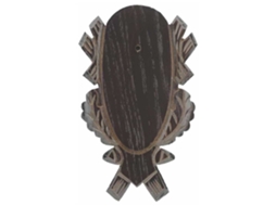 Prato Troféu de Carvalho Roe Deer 4 Castanho 21 X 12 Cmeurohunt