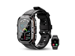 Oukitel BT20 Smartwatch robusto para atividades ao ar livre de 1,96 polegadas. Bicicleta elétrica Ly