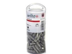 Conjunto De Brocas Padrão WIHA 25 Mm Torx® (T20) 50 Unid., 1/4" Em Pacote Grande (08067)
