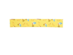Faixa Elástica para Cadeira Praia Toalha 1 Peça 30x5cm Panoona Amarela