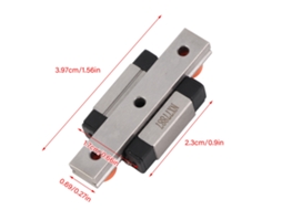 Guia Linear Miniatura Lml7b Com Bloco 40mm