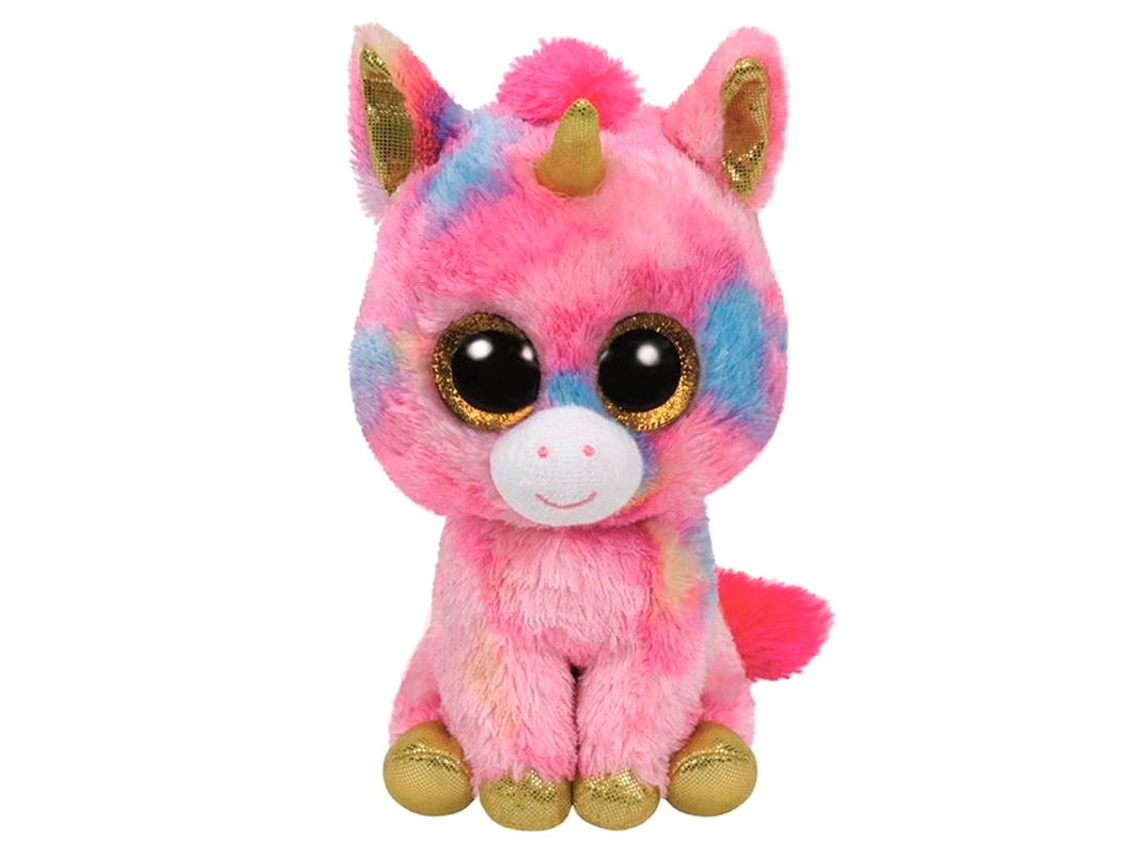Peluche TY Beanie Boos Unicórnio Fantasia 15 cm