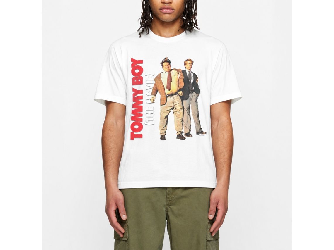 Rockinstone Tommy Boy And Rich And Logo White T-shirt Size:xxxl
