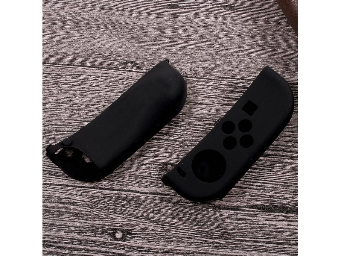 Capa de Silicone Macia Compatível com Nintendo Switch Preto BRILVIBERA