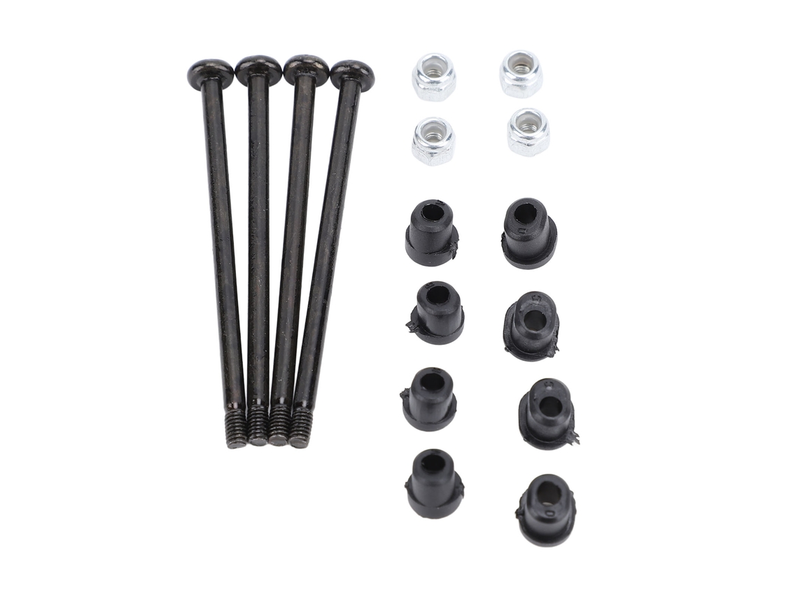 Conjunto De Manoplas De Eixo Para Carro Rc Dianteiro Traseiro Com Parafusos Porcas Para 144010 144002 124016 124017 124007