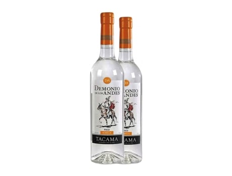 Aguardente Pisco TACAMA Demonio de los Andes Albilla (0.7 L - 2 Unidades)