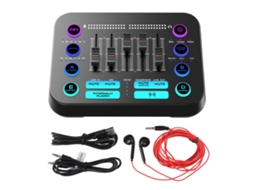 Mixer de Áudio Profissional compatível com várias plataformas EOOCOO