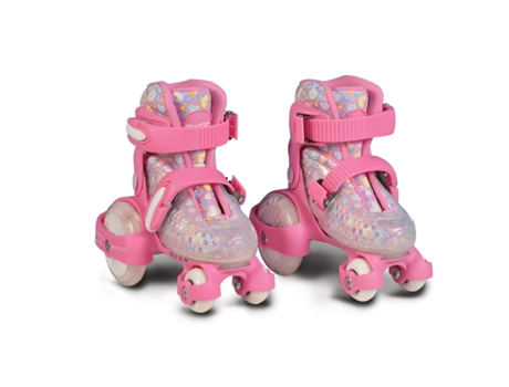 Patins Little Beetle Menina Rosa Byox Byox