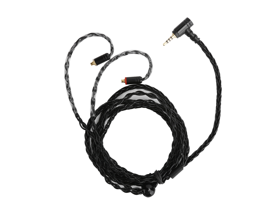 Cable de Audio OFC Mejorado 25 Núcleos, Conector MMCX Plateado, 2,5 Mm | S/MARCA