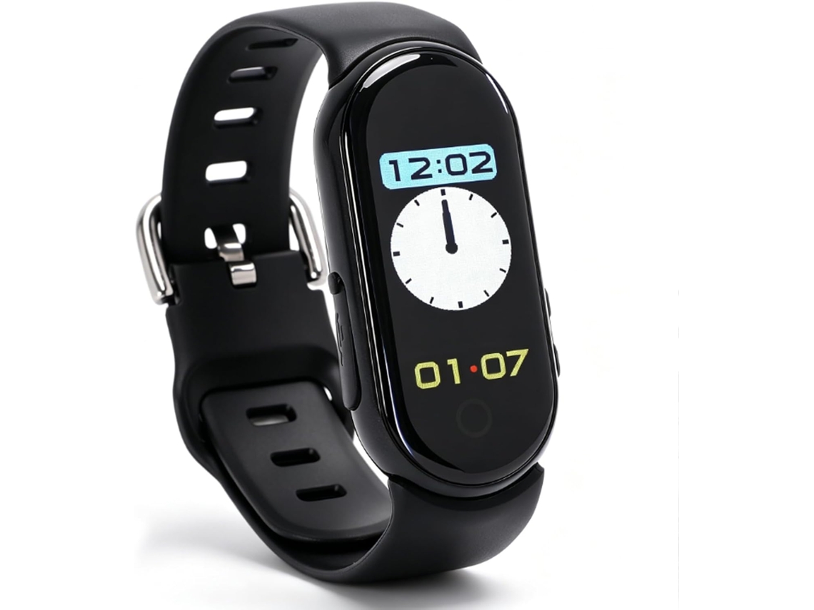 Licaevey Montre Gravador Comando Vocal, Portátil, Dispositivo Gravação 3 1 Tela 0,96 Polegadas, Redução Bruto