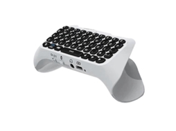 Teclado De Console Sem Fio Teclado Bluetooth Externo Para Playstation 5 Teclado Bluetooth Chatpad Everley891
