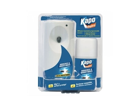 Substituição Kapo para difusor automático de moscas e mosquitos