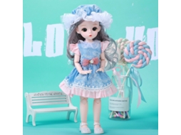 Boneca Fashion Articulada Bonita Presente De Aniversário Para Meninas 3+ Estilo E Tipo Comum