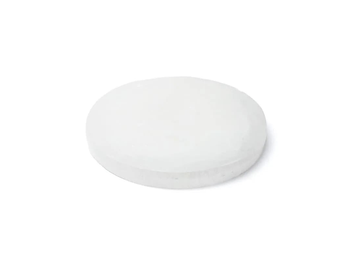 Placa De Carregamento Selenita - ±12cm