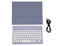 Capa Para Tablet (com Teclado Removível, Iluminação De 7 Cores)