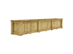 Planter, Planters Vidaxl Marrom Madeira De Pinho (291 X 50 X 50 Cm)